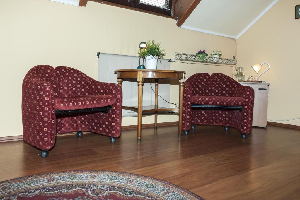 Posedenie v ubytovaní Bellevue Budapest B&B