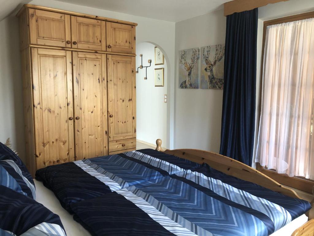 Postel nebo postele na pokoji v ubytování Haus Seebach