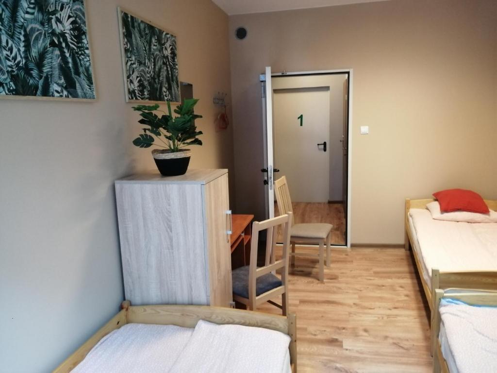 Posezení v ubytování Hostel Gliwice Centrum PARKING