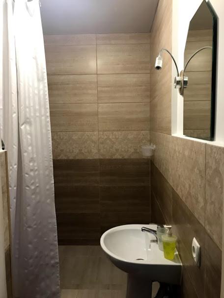 Koupelna v ubytování Fayniy Motel