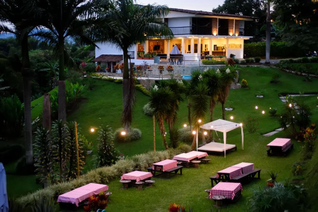 Zahrada ubytování Finca Hotel Loma Verde