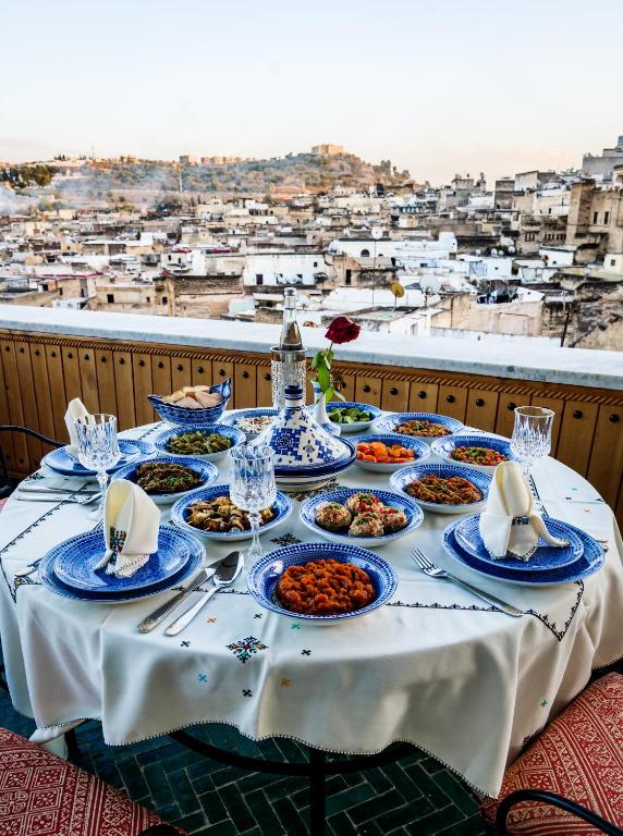 Refeições no riad ou nas proximidades