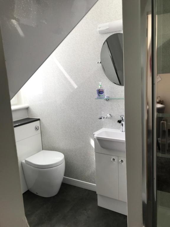 Koupelna v ubytování Culag Lochside Self Catering