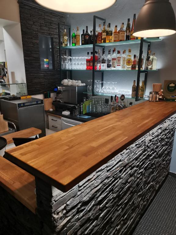 Lounge nebo bar v ubytování Penzion Garden