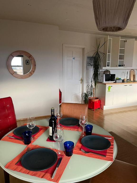 Kuchyň nebo kuchyňský kout v ubytování Guest House Svetlana