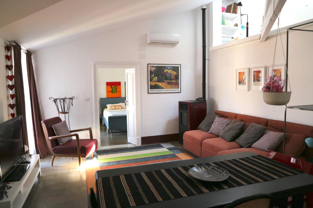 Część wypoczynkowa w obiekcie Trìcora Sicilian B&B