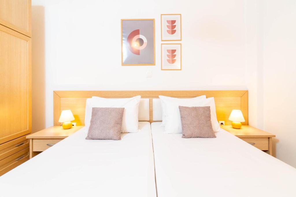 Posteľ alebo postele v izbe v ubytovaní F & B Collection - 2 Bedroom Flat