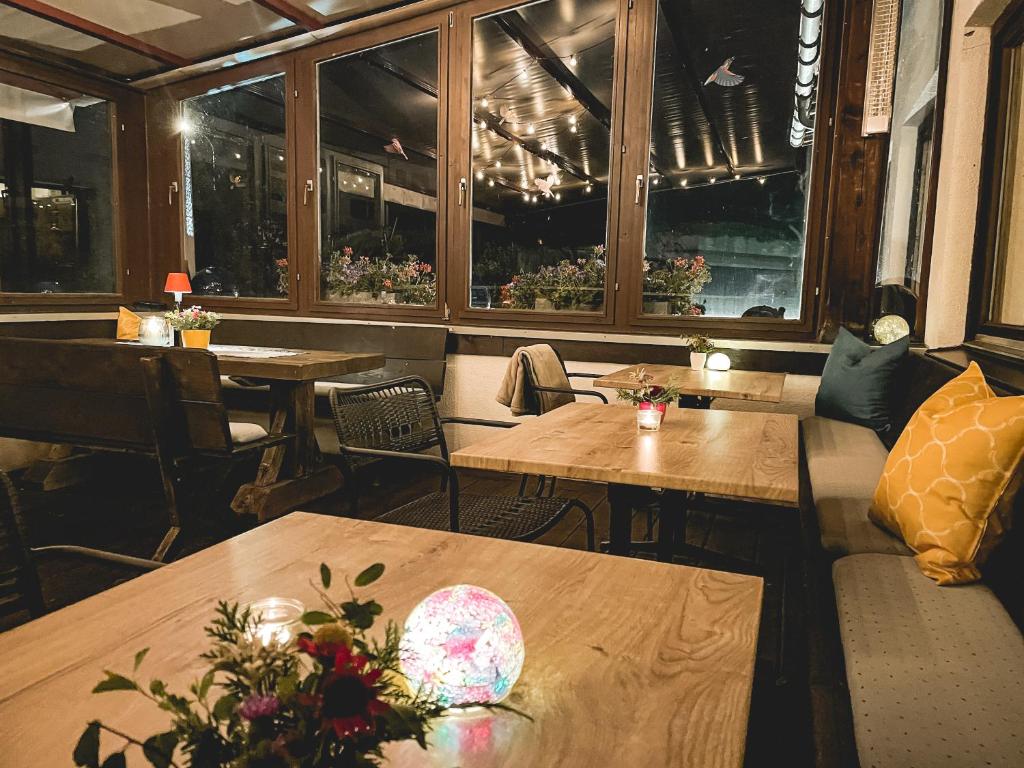 Posezení v ubytování Hotel Tenne