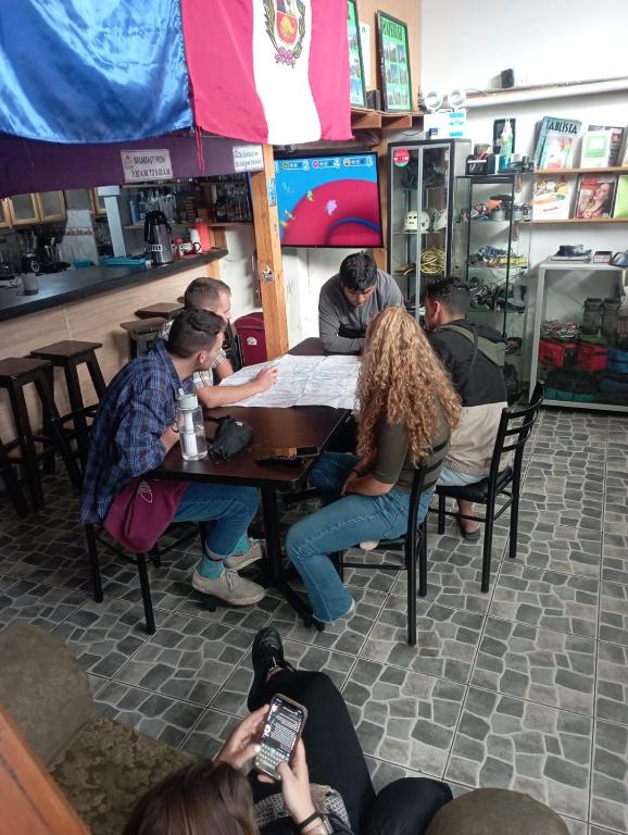 Clients de l'établissement Andes Hostel