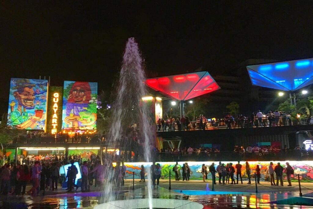 Hosté ubytování Suite Ejecutiva 2F A 12Min Malecon 2000 GYE