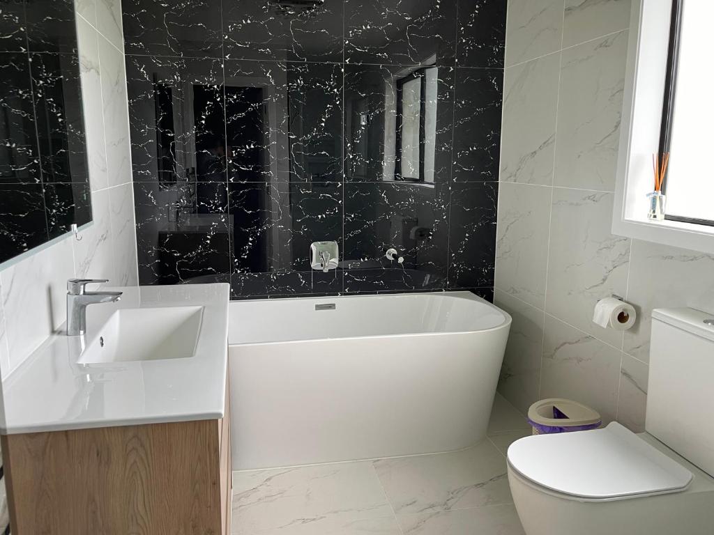 Koupelna v ubytování Flat Bush Private Ensuite