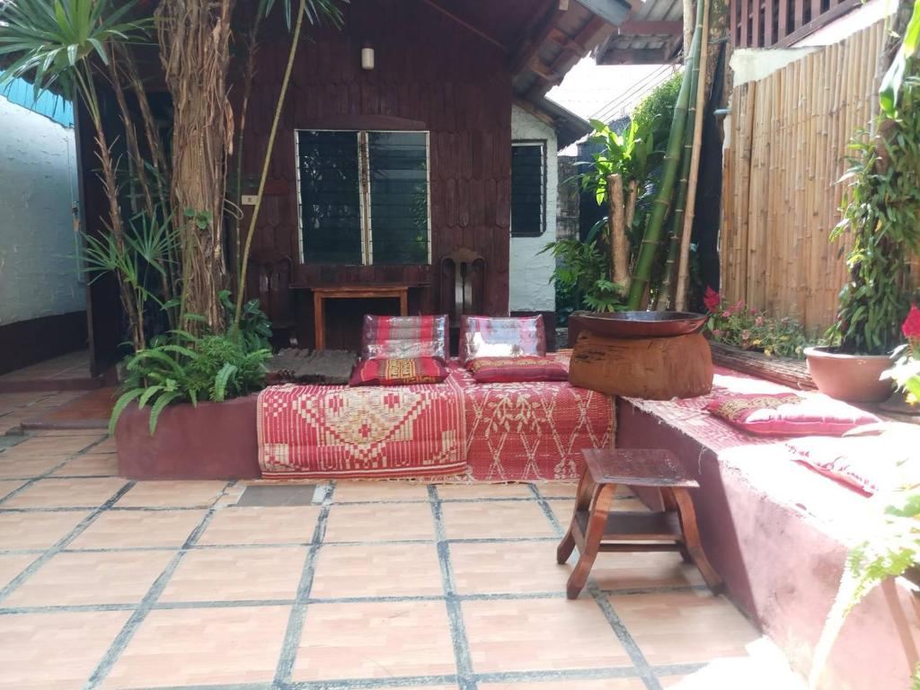 Balkón nebo terasa v ubytování Garden House INChiangrai