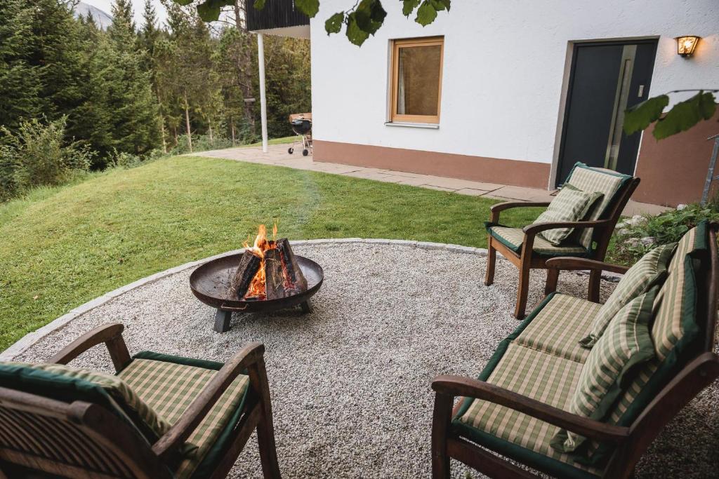 Giardino di Ferienwohnung Waldgarten