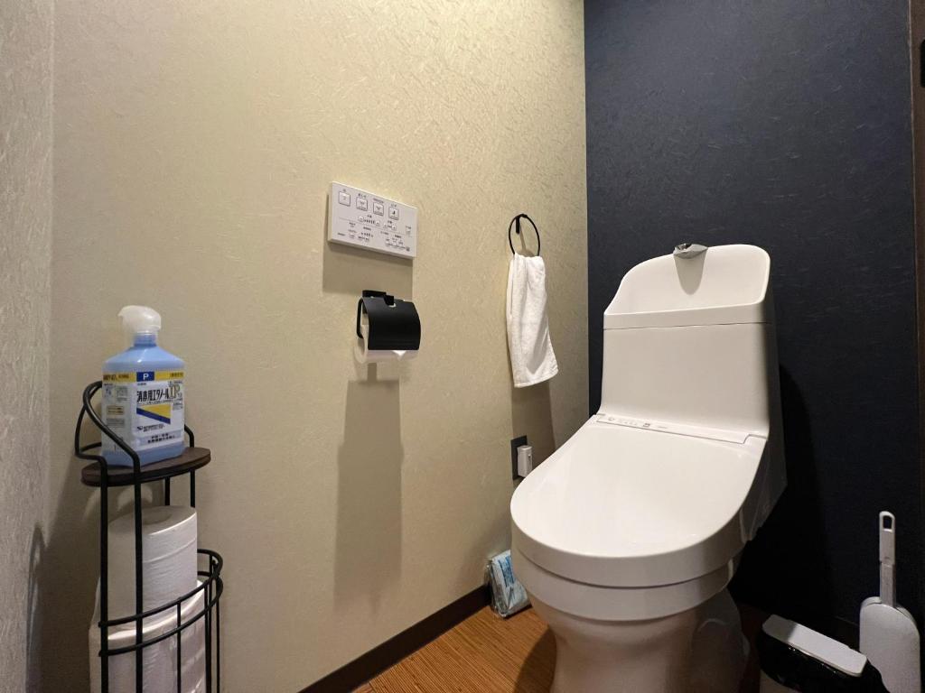 Koupelna v ubytování 至の宿-京都南 Traditional Machiya Guesthouse