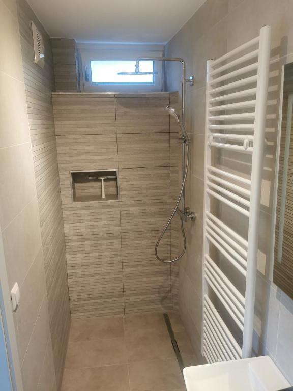 Koupelna v ubytování Modern Studio Perauer