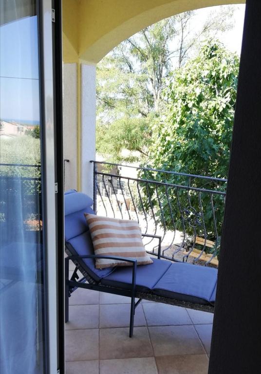 Balkón nebo terasa v ubytování Apartment Laetitia