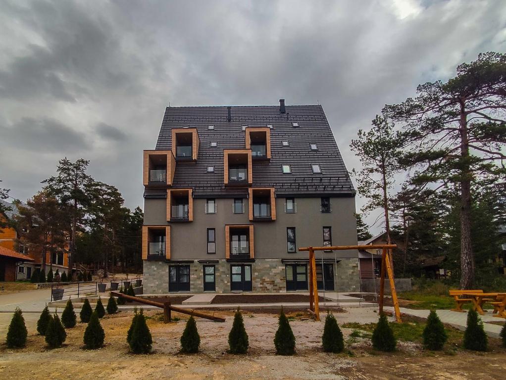 Budova, kde se apartmán nachází