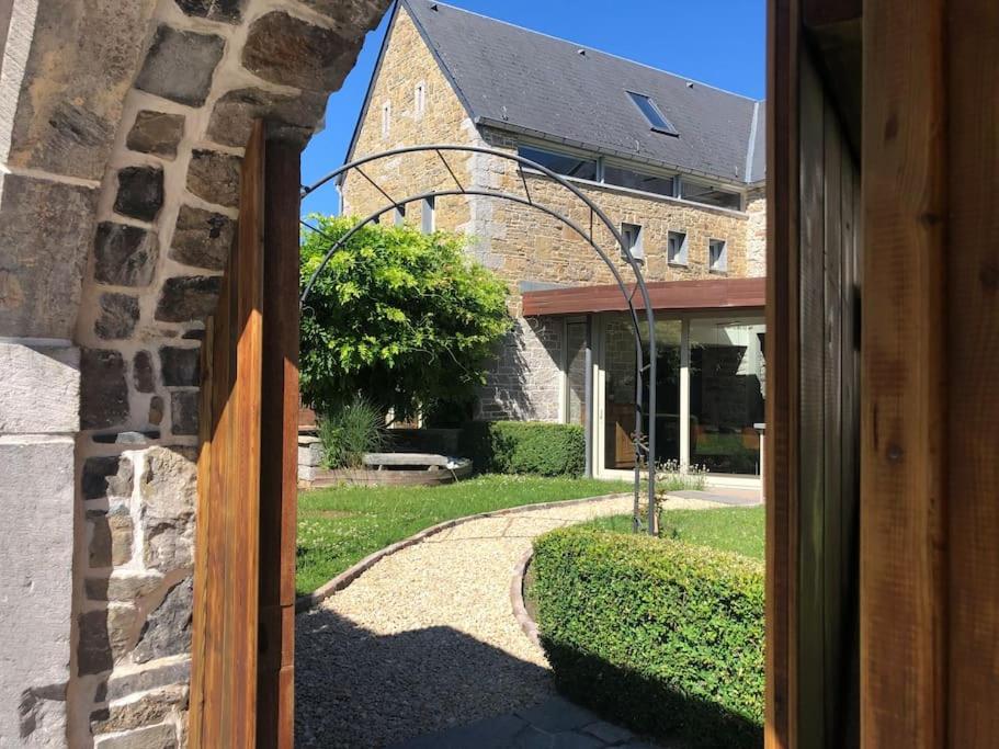 Zahrada ubytování Aux Portes de Durbuy