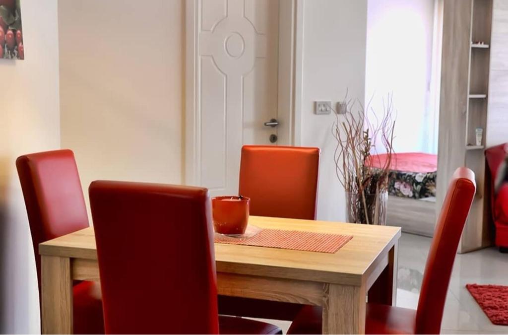 Posezení v ubytování LUX Apartmani Jagodina