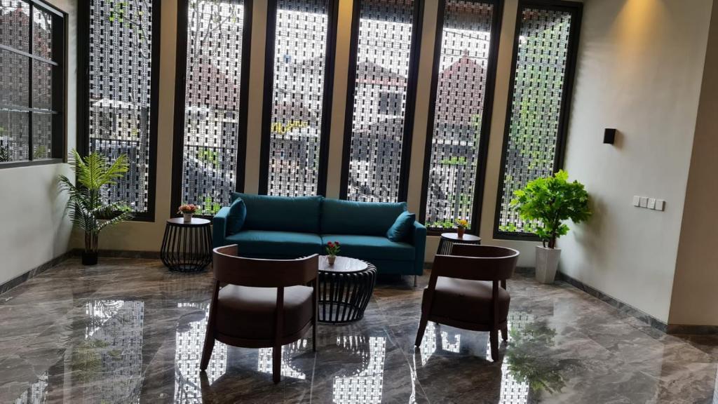 Posezení v ubytování Esma Family GuestHouse