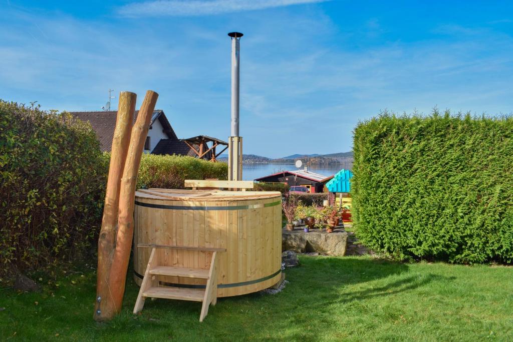 Zahrada ubytování Penzion Rak Wellness