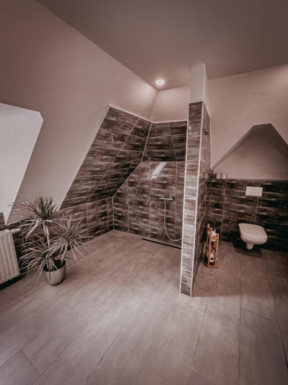 Kúpeľňa v ubytovaní Végvári Hotel Eger