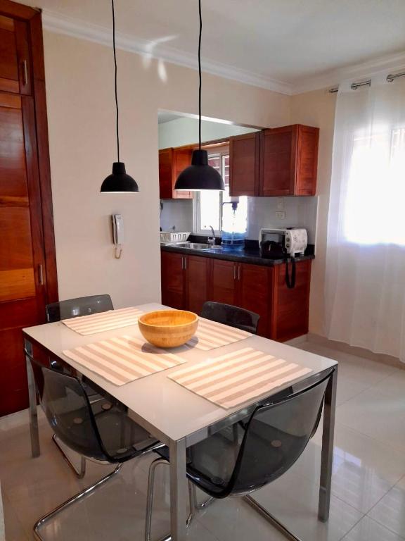 Kuchyň nebo kuchyňský kout v ubytování Apartamento Esme