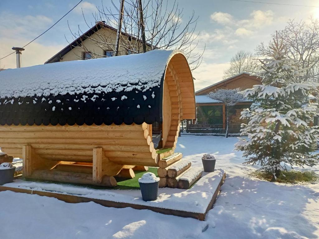 Magiczny Dom - Mountain Loft i Boho House v zime