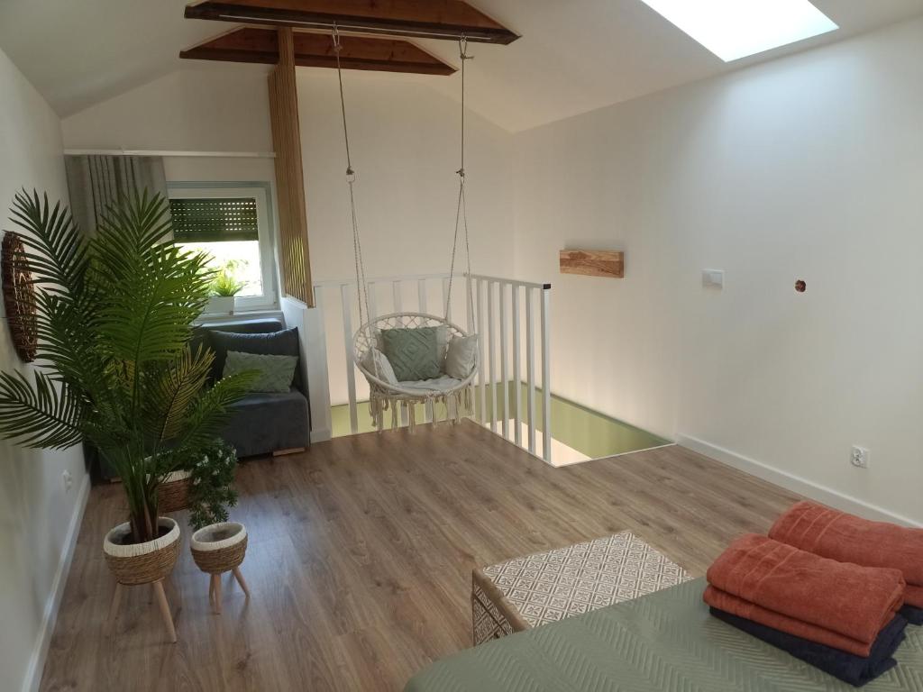 Posteľ alebo postele v izbe v ubytovaní Magiczny Dom - Mountain Loft i Boho House