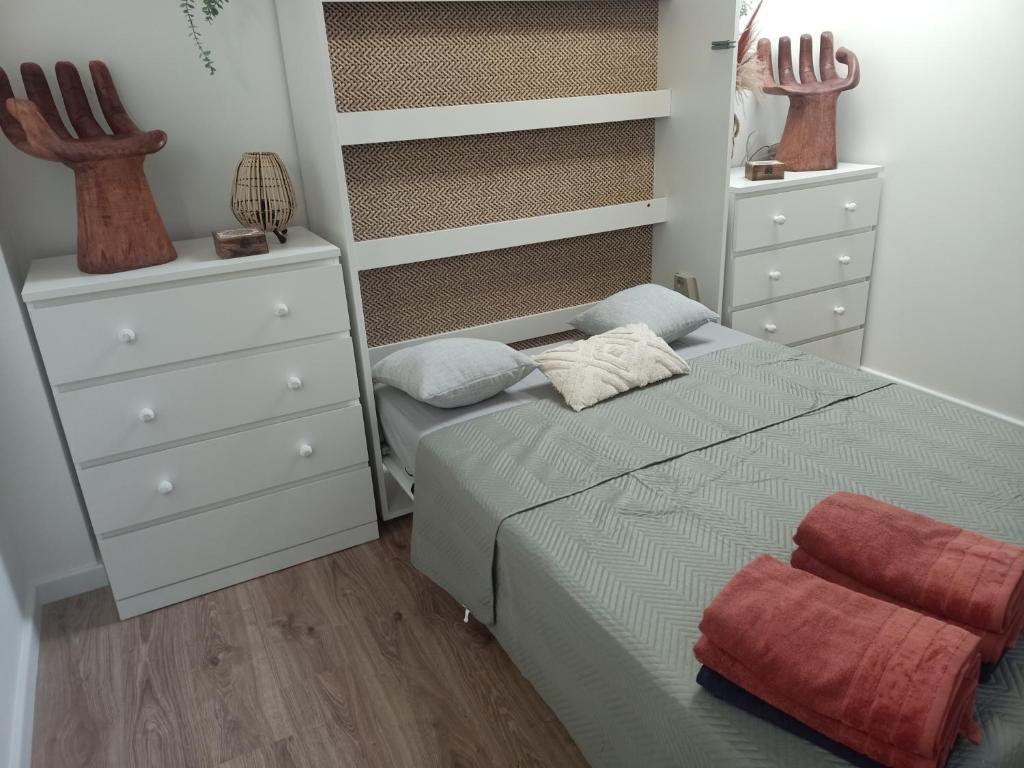 Posteľ alebo postele v izbe v ubytovaní Magiczny Dom - Mountain Loft i Boho House