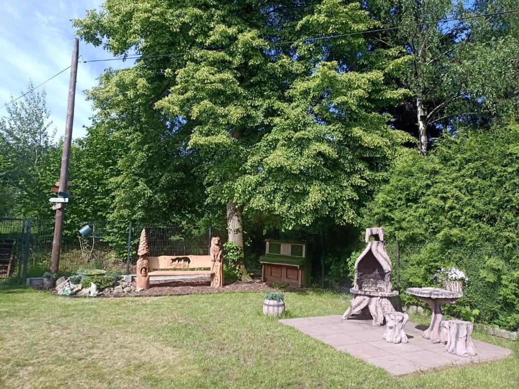 Vonkajšia záhrada v ubytovaní Magiczny Dom - Mountain Loft i Boho House
