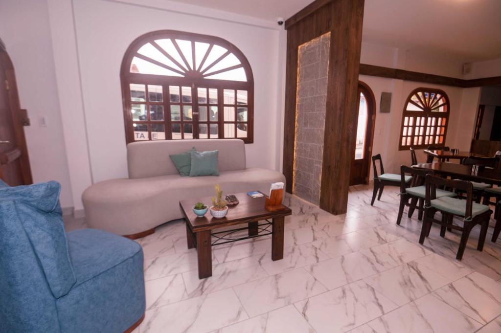 Posezení v ubytování Hotel Santa Fe