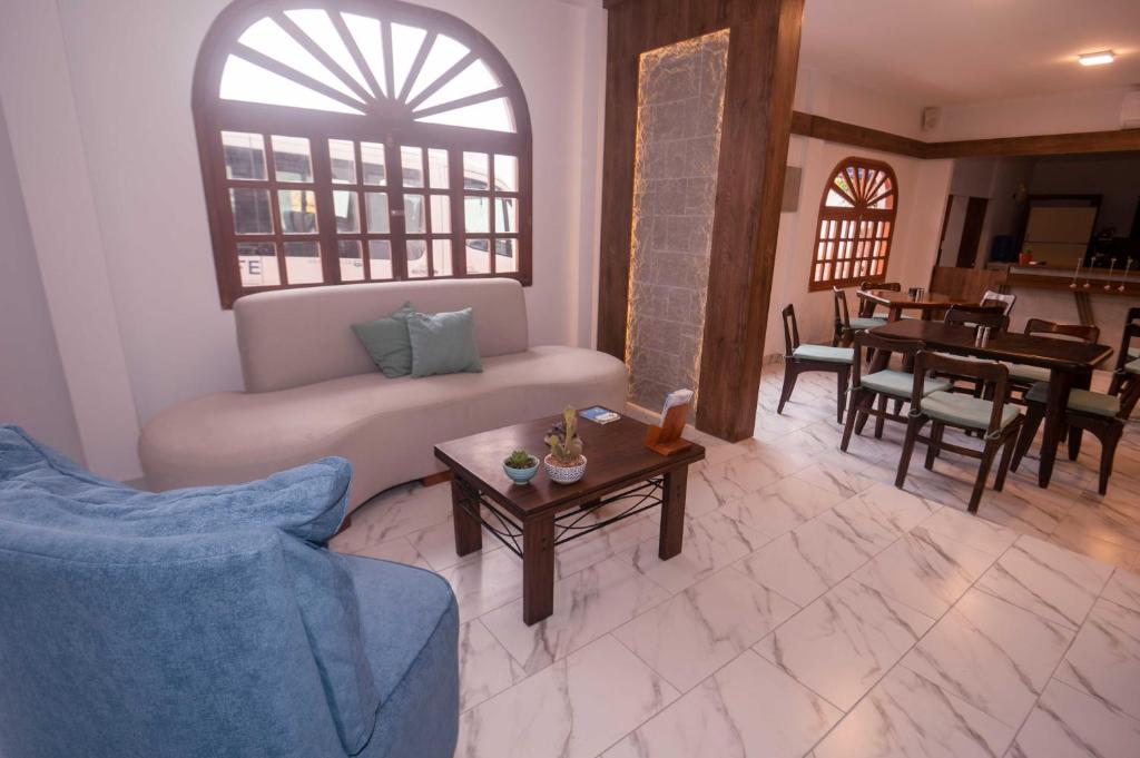 Posezení v ubytování Hotel Santa Fe