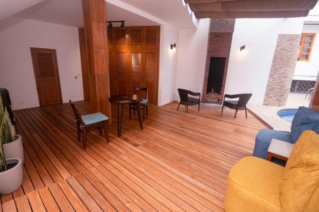 Posezení v ubytování Hotel Santa Fe