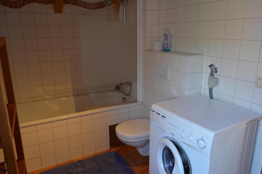 Koupelna v ubytování Ferienhaus Kreischberg
