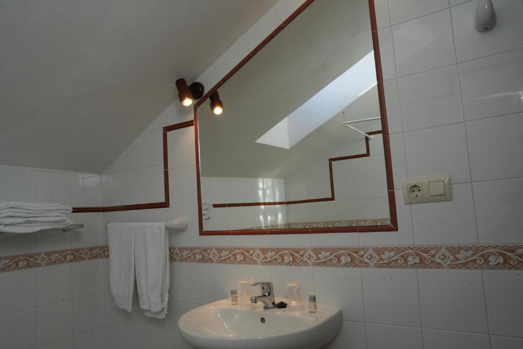 Koupelna v ubytování Casa La Quintana