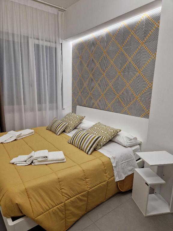 Posteľ alebo postele v izbe v ubytovaní B&B Gemmis in Pompeii