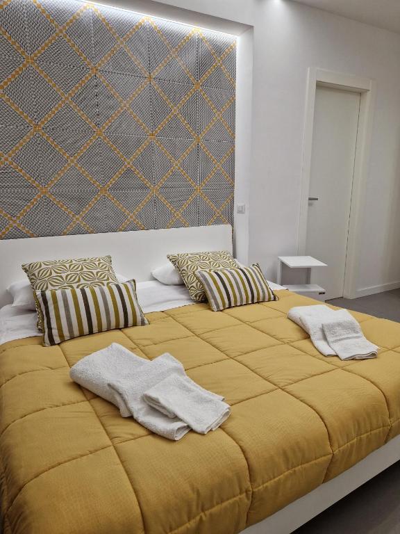 Posteľ alebo postele v izbe v ubytovaní B&B Gemmis in Pompeii