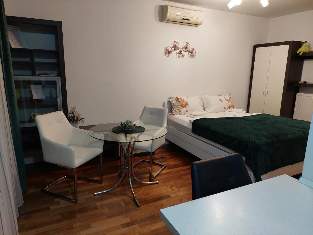 Posedenie v ubytovaní Apartment Zelena Oaza- free parking