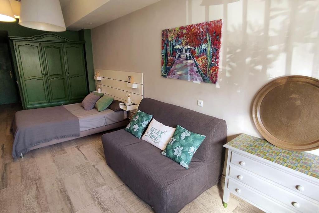 Posezení v ubytování Studio Acuario Benalmadena
