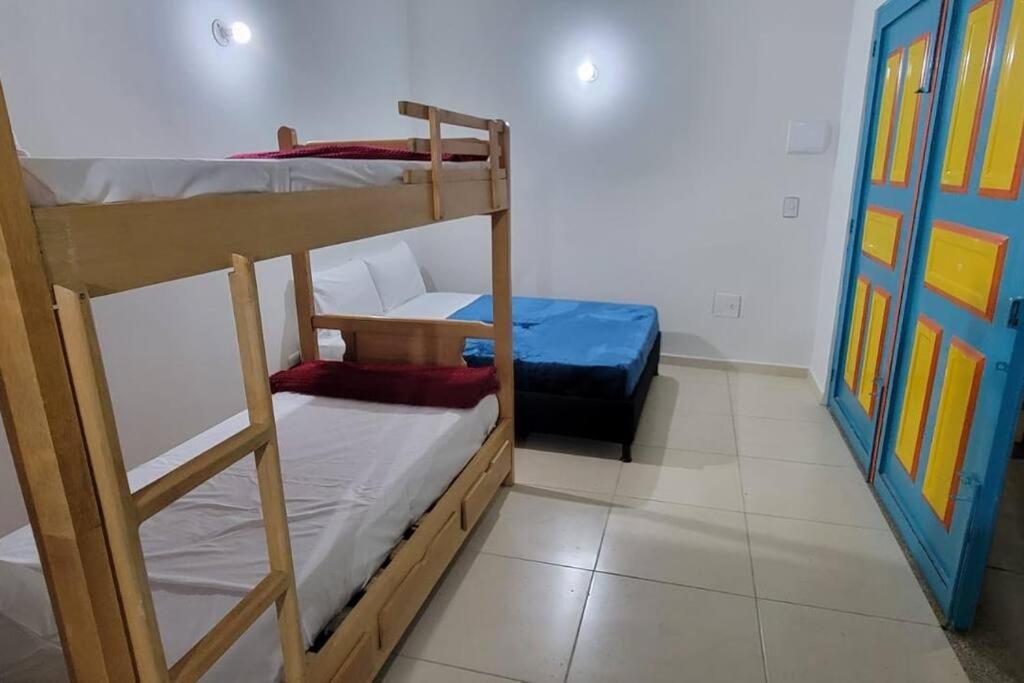 Postel nebo postele na pokoji v ubytování La casa de Alejo
