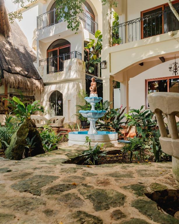 Zahrada ubytování Hotel Nojoch che