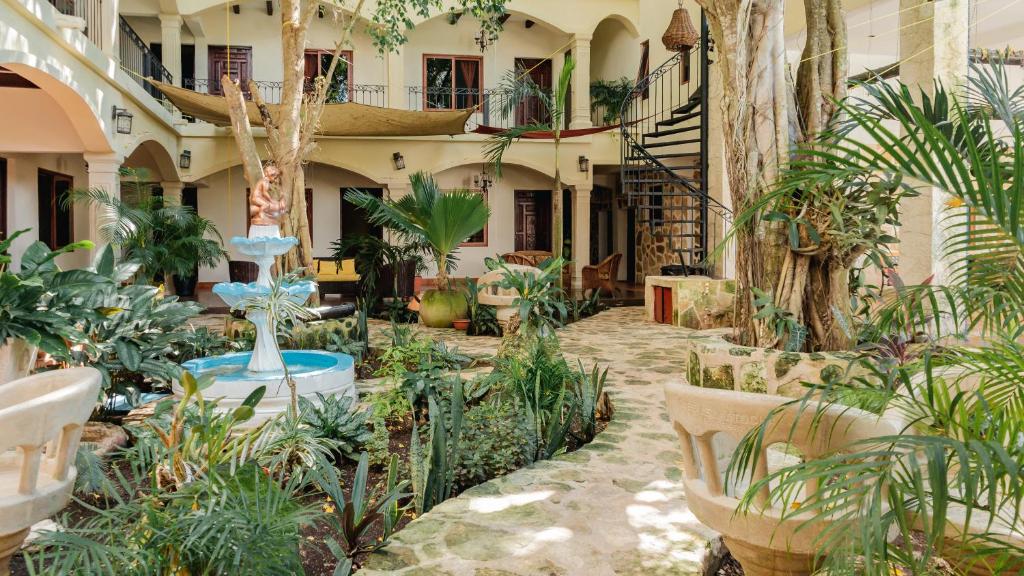 Bazén v ubytování Hotel Nojoch che nebo v jeho okolí