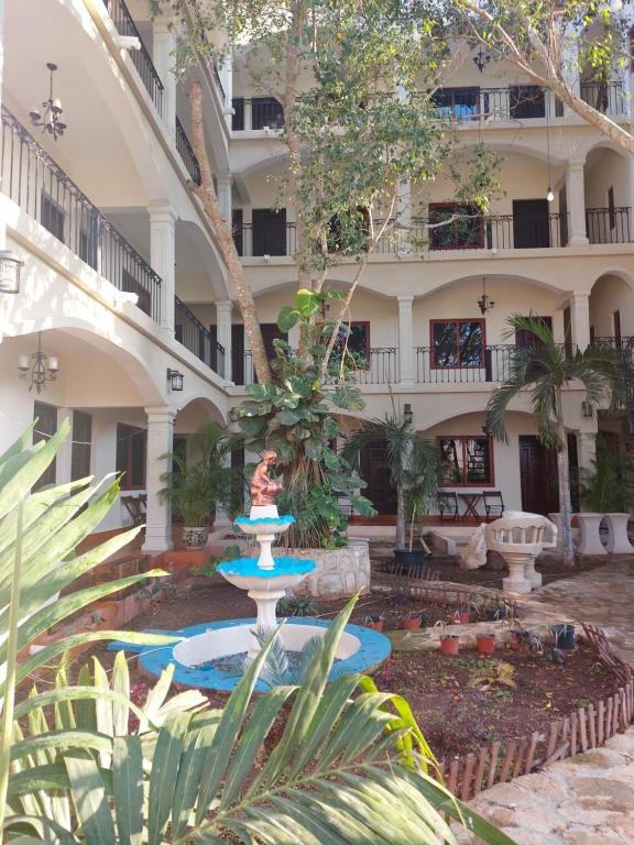 Budova, kde se hotel nachází