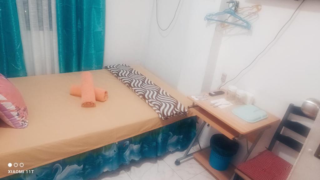 Postel nebo postele na pokoji v ubytování MJ Home