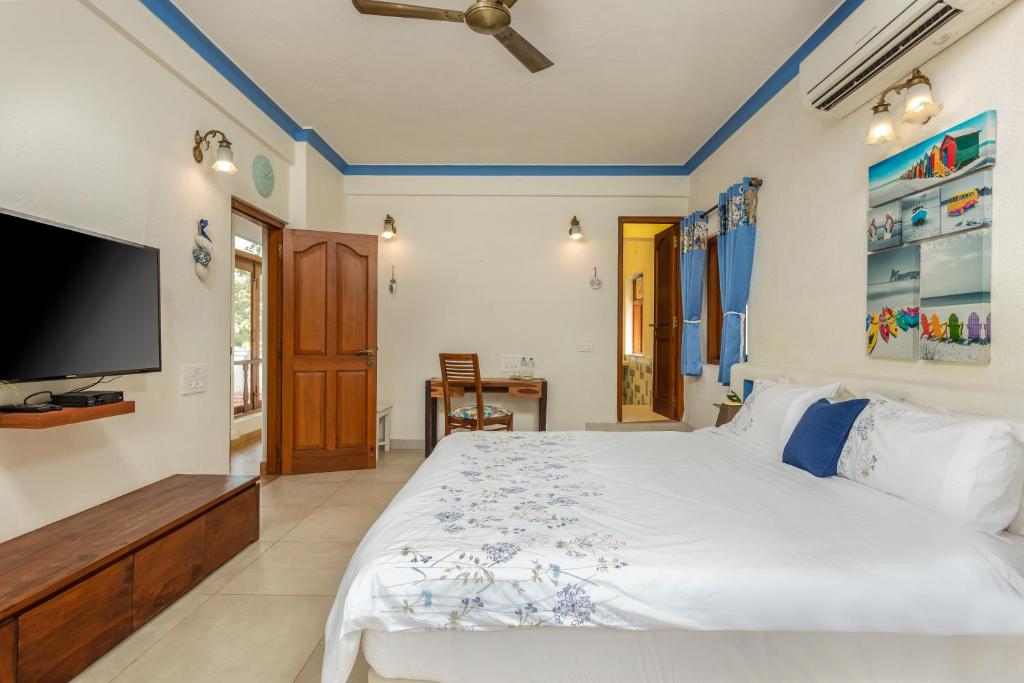 Postel nebo postele na pokoji v ubytování Casa de Amor