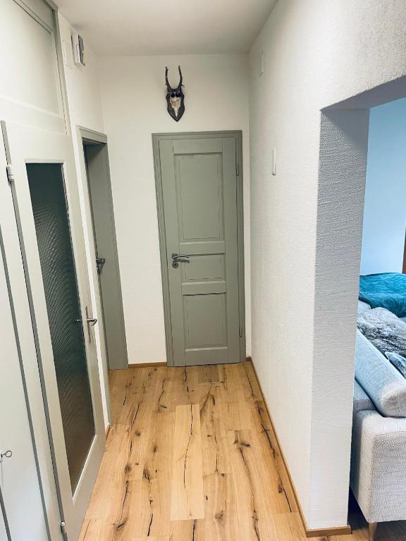 Postel nebo postele na pokoji v ubytování Ferienhaus Granula