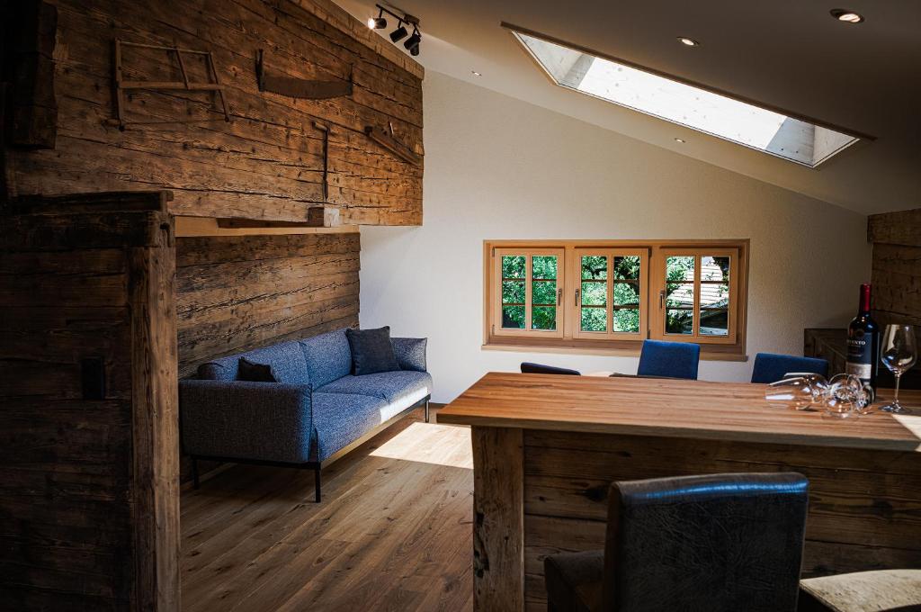 Posezení v ubytování Chalet Brünig