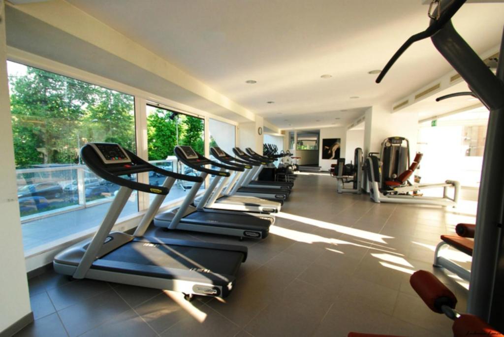 Fitness centrum a/nebo fitness zařízení v ubytování Lungotevere Suite