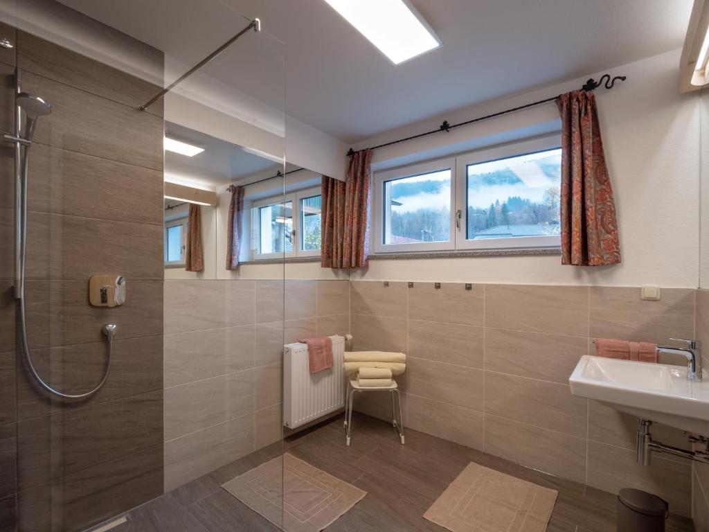 Kúpeľňa v ubytovaní Appartements SILVA